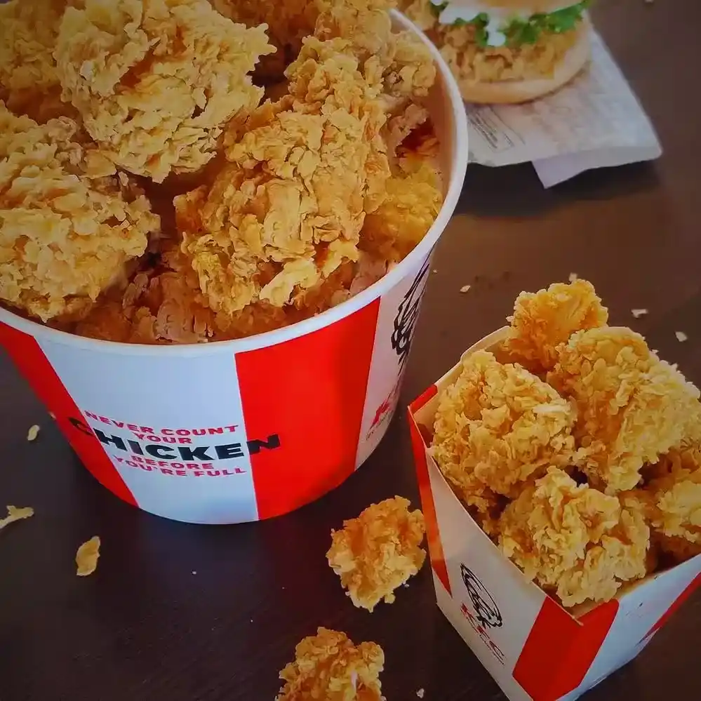 KFC Karachi Menu Bucket chicken piece