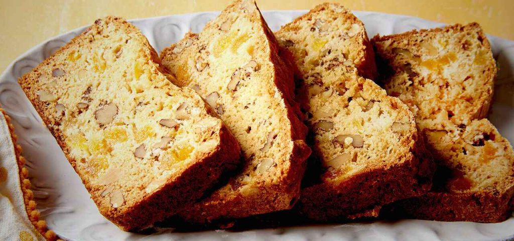 Quick and Easy Apricot Bread with Almonds Recipe
